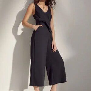 WILFRED Aritzia Ecoulement V Jumpsuit Black 10